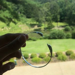 Dolphin Sterling Silver Bangle